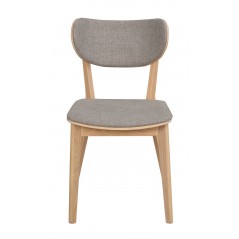 RO Kato Chair Whitewash/Light Grey